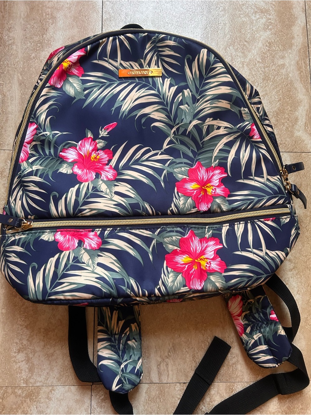 Floral Diaper Backpack